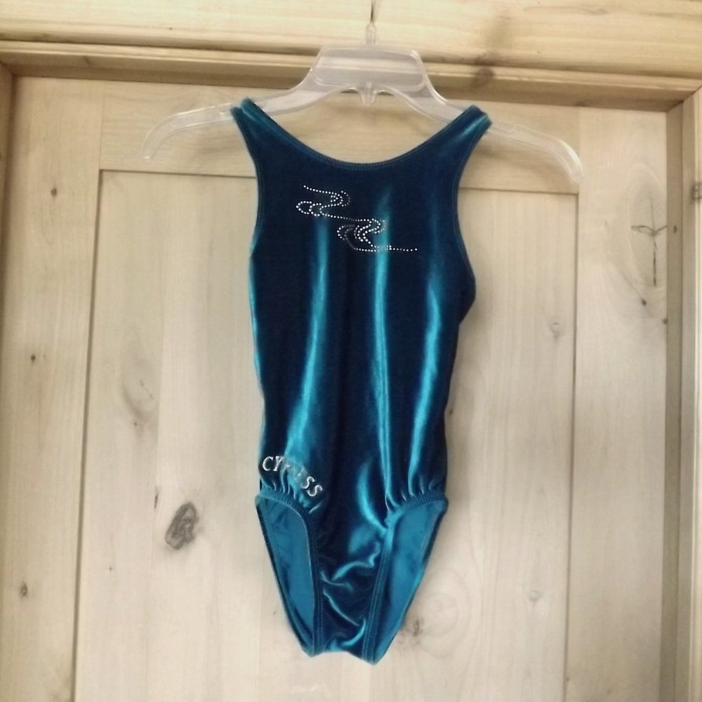Turquoise Leotard by Elite Sportswear - Child Size Medium